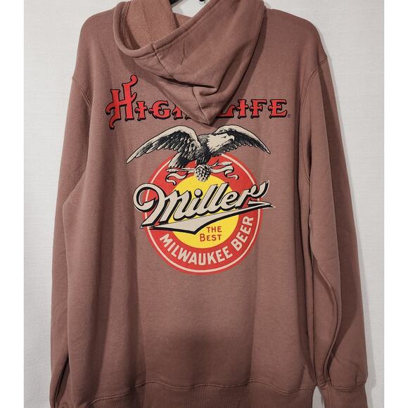 Miller 1903 High life men's  Hoodie Medium - Picture 2 of 6